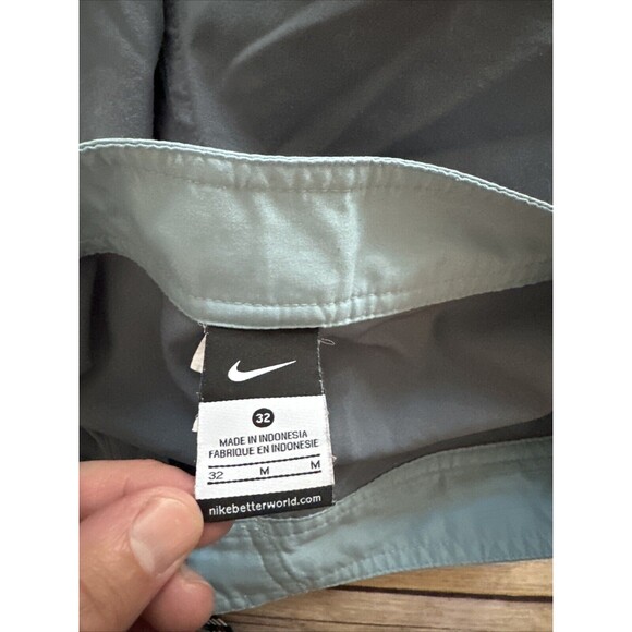 Nike Mens Cargo Board Swim Shorts Drawstring Blue Size 32 Medium - Picture 9 of 10